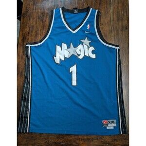 Vth Nike Orlando Magic Jersey Tracy McGrady #1 Basketball Blue 2XL NBA